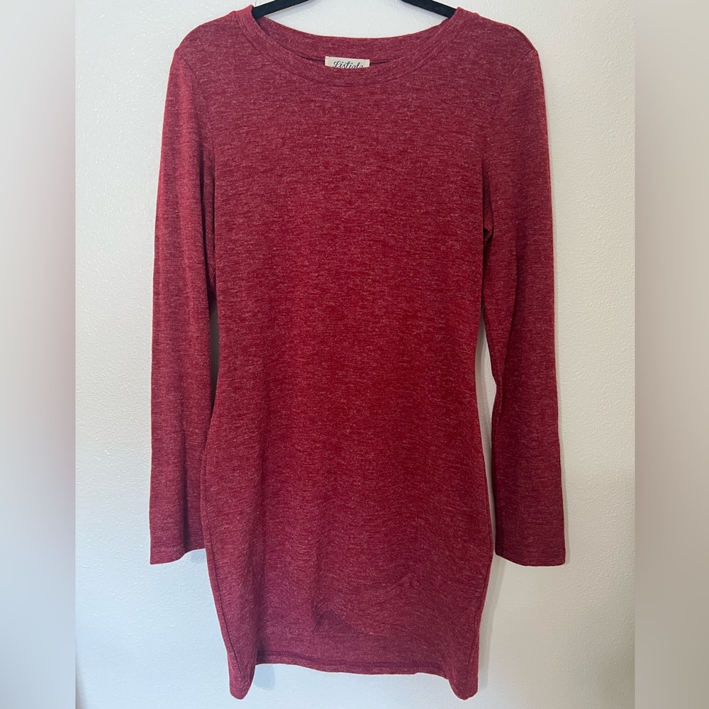 VICI Burgundy Sweater Dress